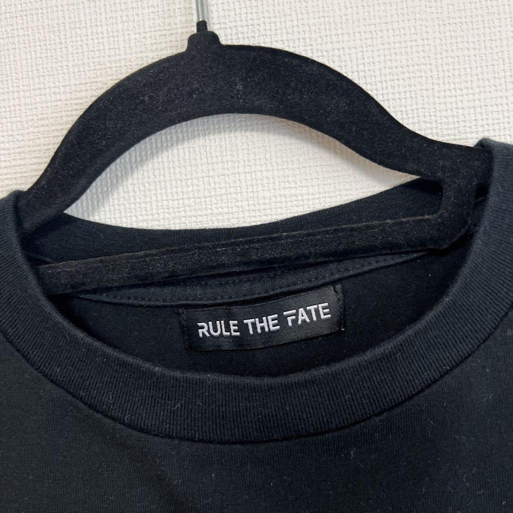 [USED] RULE THE FATE Black T-shirt Size 1