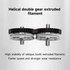 Hardened Steel Gear Extruder Kit, High Efficiency Extrusion and Long Lasting Performance with Extruder Hot End Gear Kit, for HGX LITE 2.0,