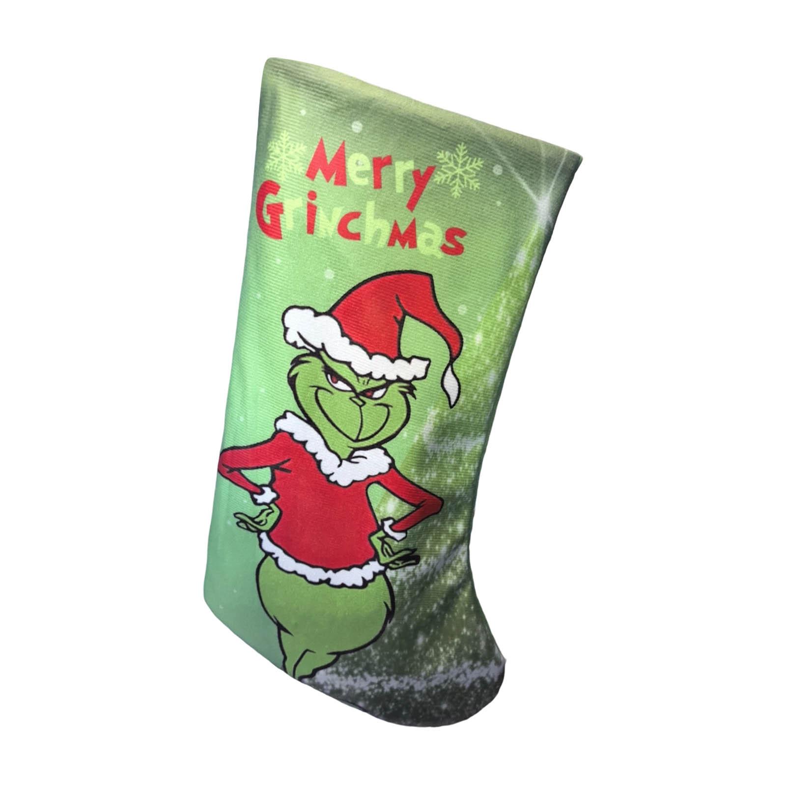 Christmas Stocking Large Christmas Stocking Hanging Fireplace Decorations