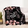 1pc Happy 70th Birthday Celebration blanket Soft and Warm for Sofa Office Camping Travel Livingroom Great Gift for Friends and Family Comfortable