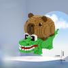 Big Capybara Building Blocks Giant Capybara Brick Figures Toy for Kids Capipara Construction Set Decoration for Home for Aged 6+
