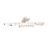 Flötenförmige Musikinstrument Broschen Pin Zubehör für Geschenksammlung(Gold)