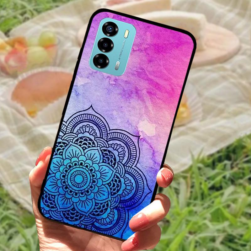 For ZTE Blade V40 Vita Case Marble Cover Shockproof Silicone Phone Cases For ZTE Blade V40 Vita V 40 Vita Back Cover Bumper