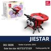 Jie Xing Educational Insect & Marine Animal Stacking Blocks Toy