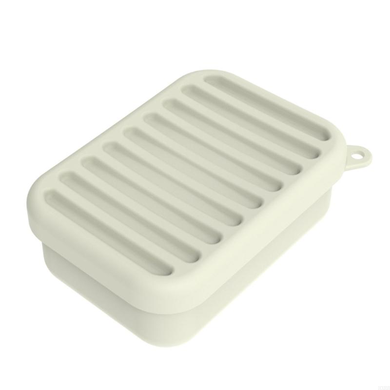 

New Silicone Soap Container Box with AntiSlip Base and Cover for Keepings Soap Clean and Dry