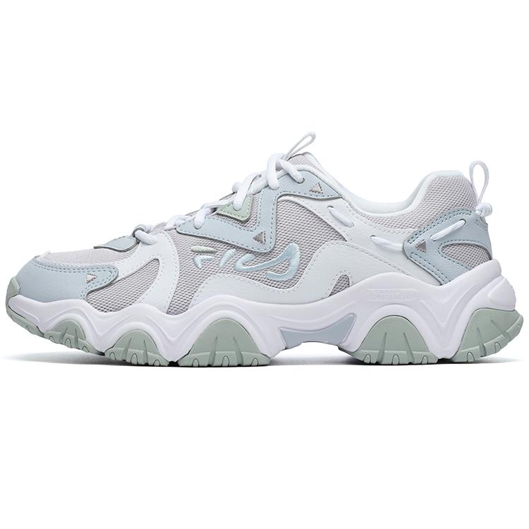 FILA Fluid 4 Sneakers  White Blue Green  Women s F12W232127FLW 35.5