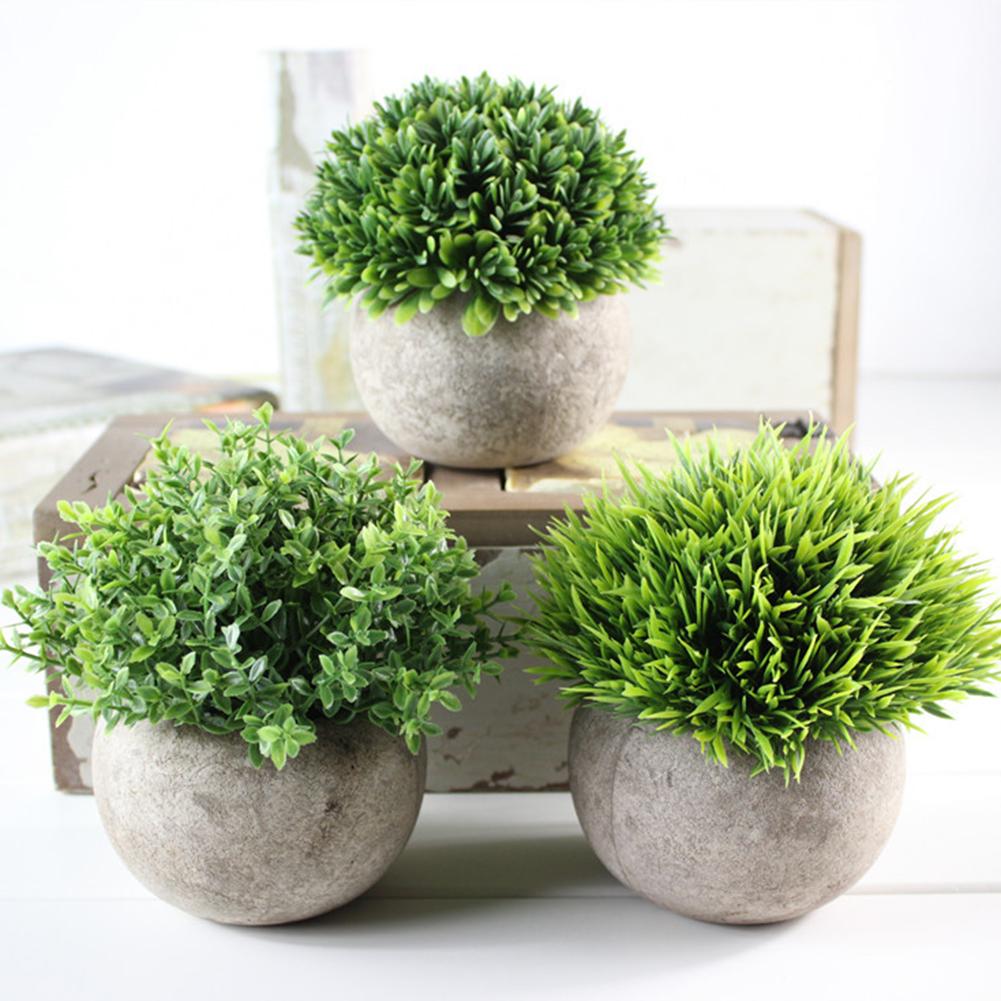 Simulate Potted Plant Cute Microlandschaft Home Office Hotel Decoration