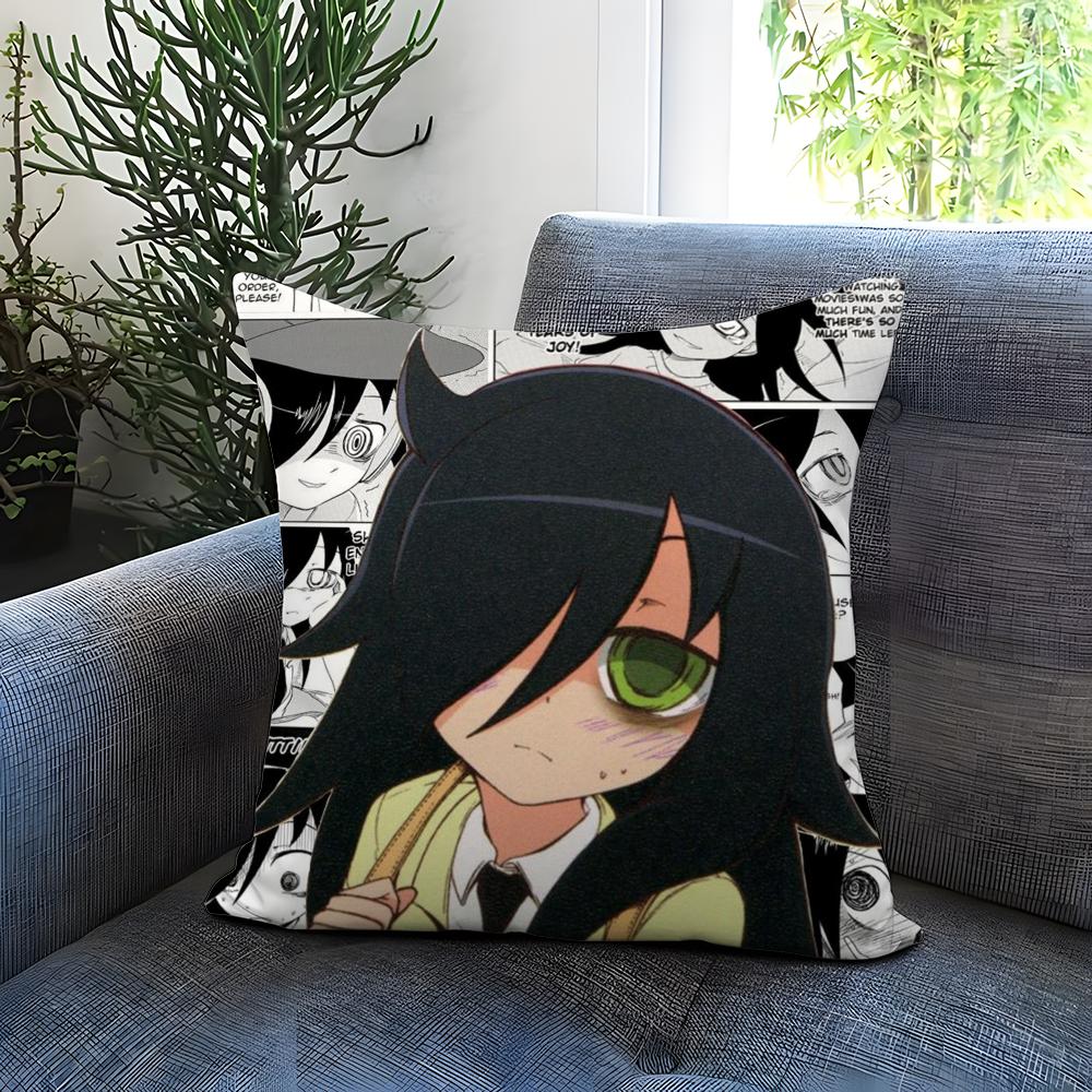 

K-Kuroki T-Tomoko Cushion Cover Comfortable Reversible Pillow Cover Ideal for Car Sofa Bedroom & Beyond 30X30cm
