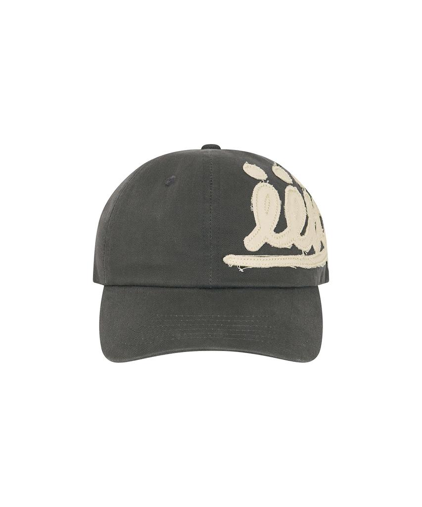 Iuteu Applique Eeut Ball Cap/Charcoal