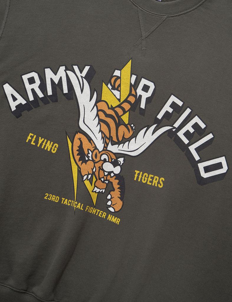 NAMERCLOTHING Flying Tiger Sweatshirts Charcoal