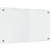 Kitchen Backsplash 2 Pcs Transparent 70 X 40 Cm Tempered Glass