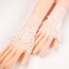 1PC Women's Lace Horn Sleeve Cover Skin friendly Soft Mesh Ruffle Edges Hollow out Fashion Item