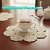 Modern Lace Placemat Vintage Table Place Mats Decorative Cup Mat  Table Setting