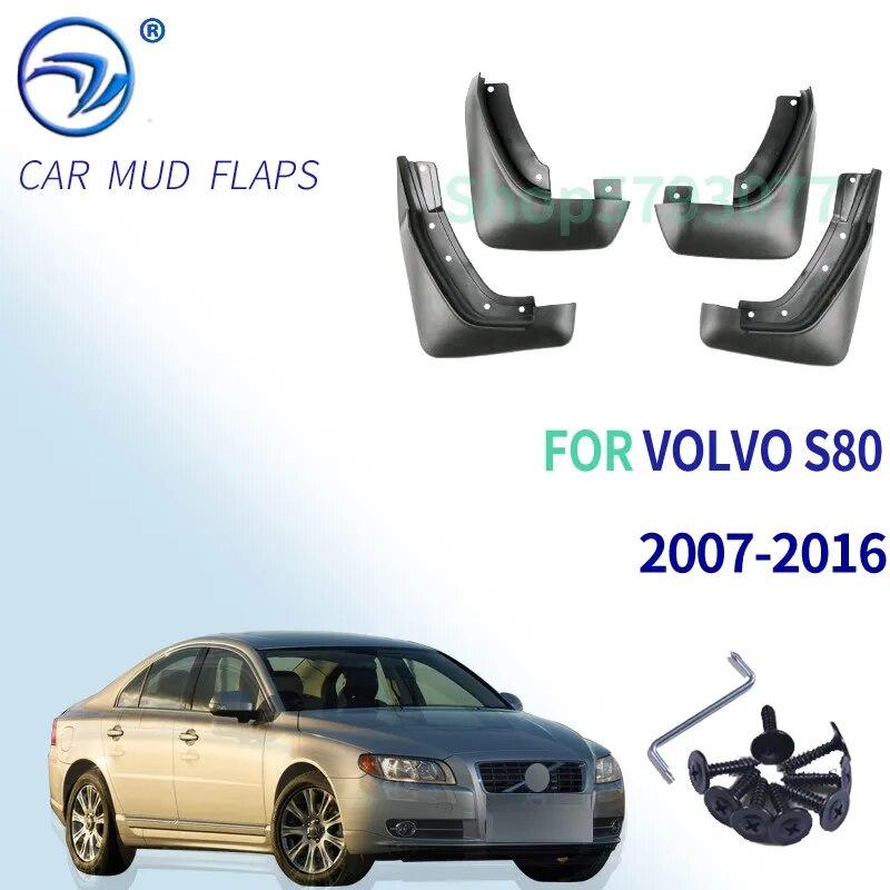 Set clapete de noroi auto pentru Volvo C30 S40 S60 S80 XC40 XC60 XC90 V40 V60 Apărătoare de noroi Apărătoare de noroi Apărătoare de noroi stil pentru aripi 2018