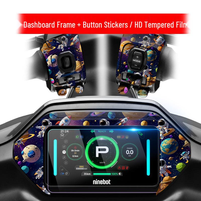 Dashboard & Display Protection for Ninebot M395CMax - 25 Model Compatible