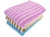 Daily Mini Bath Towel BASIC Slim Stripe 3 Colors of Set 50 X 100 Cm Just the Right Volume Convenient Size (1 Each) 3-Piece AMZG-4802-3B