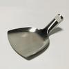 NHZHIW Large 304 Stainless Steel Stir-fry Shovel with 100cm Wooden Handle
