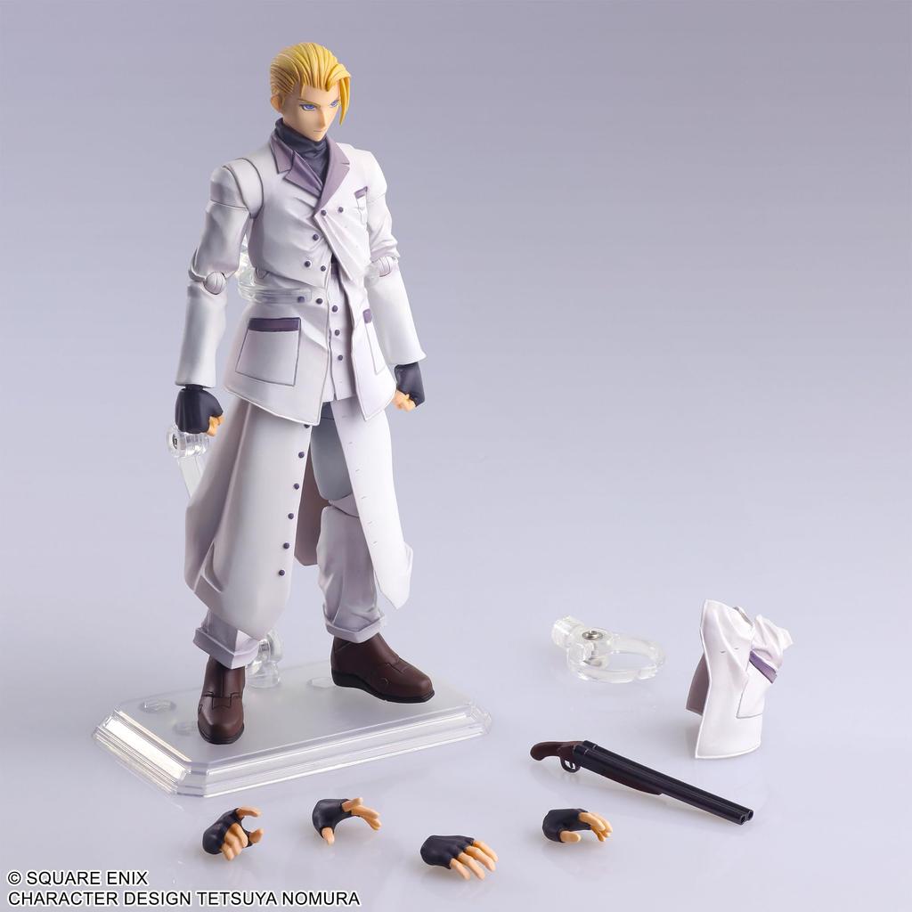 Final Fantasy VII Bring Arts PVC Painted Movable Figure <Rufus Shinra>