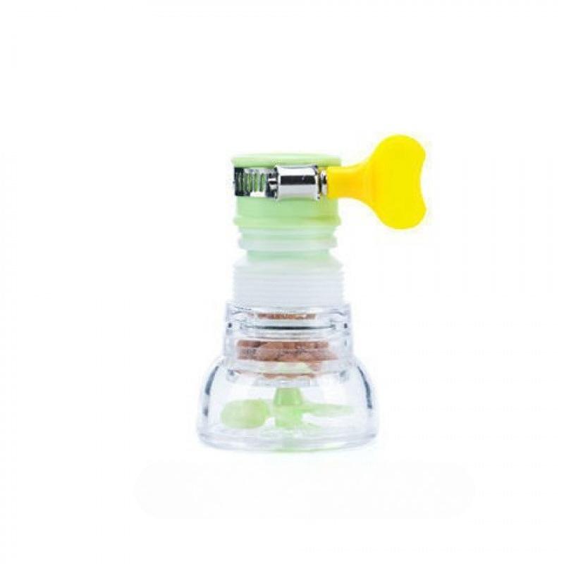 1Pc Telescopic Rotating Faucet Kitchen Splashproof Tap Head Water Filter Nozzle