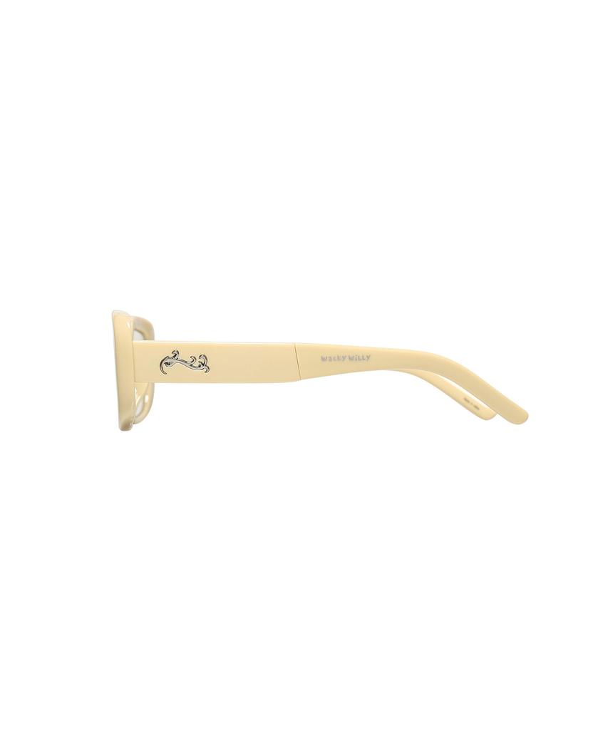 WACKY WILLY [Wacky Willy X Reclow] Maye Folder Blue Light Glasses Butter
