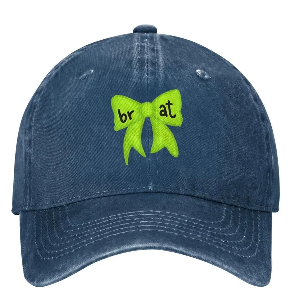Brat Album Green Charli Xcx Baseball Cap Outdoor Gym Dropshipping Trucker Dad Hat Unisex Adult Fashion SunProof Snapback Cap