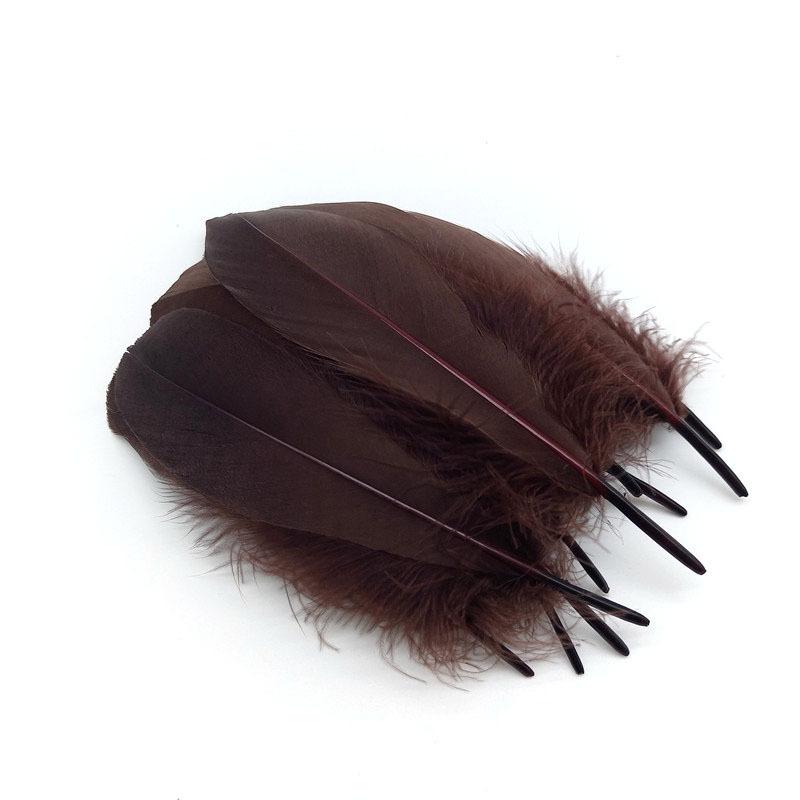 50Pcs13-20Cm Goose Feather Feather Diy Dream Catcher Wedding Jewelry Making Decorative Feather Crafts Needle And Thread