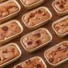 50Pcs Oven Safe Nonstick Kraft Paper Cake Moulds Rectangular Disposable for Baking Cakes Bread Muffins