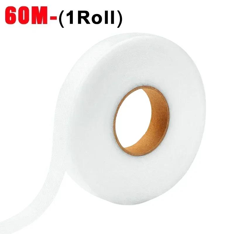 

Двусторонняя нетканая клеевая лента-прокладка, приутюживаемая лента для подгибки края, укорачивание, ремонт брюк для шляп, одежды, DIY шитье, рукоделие 1CM-(Width)