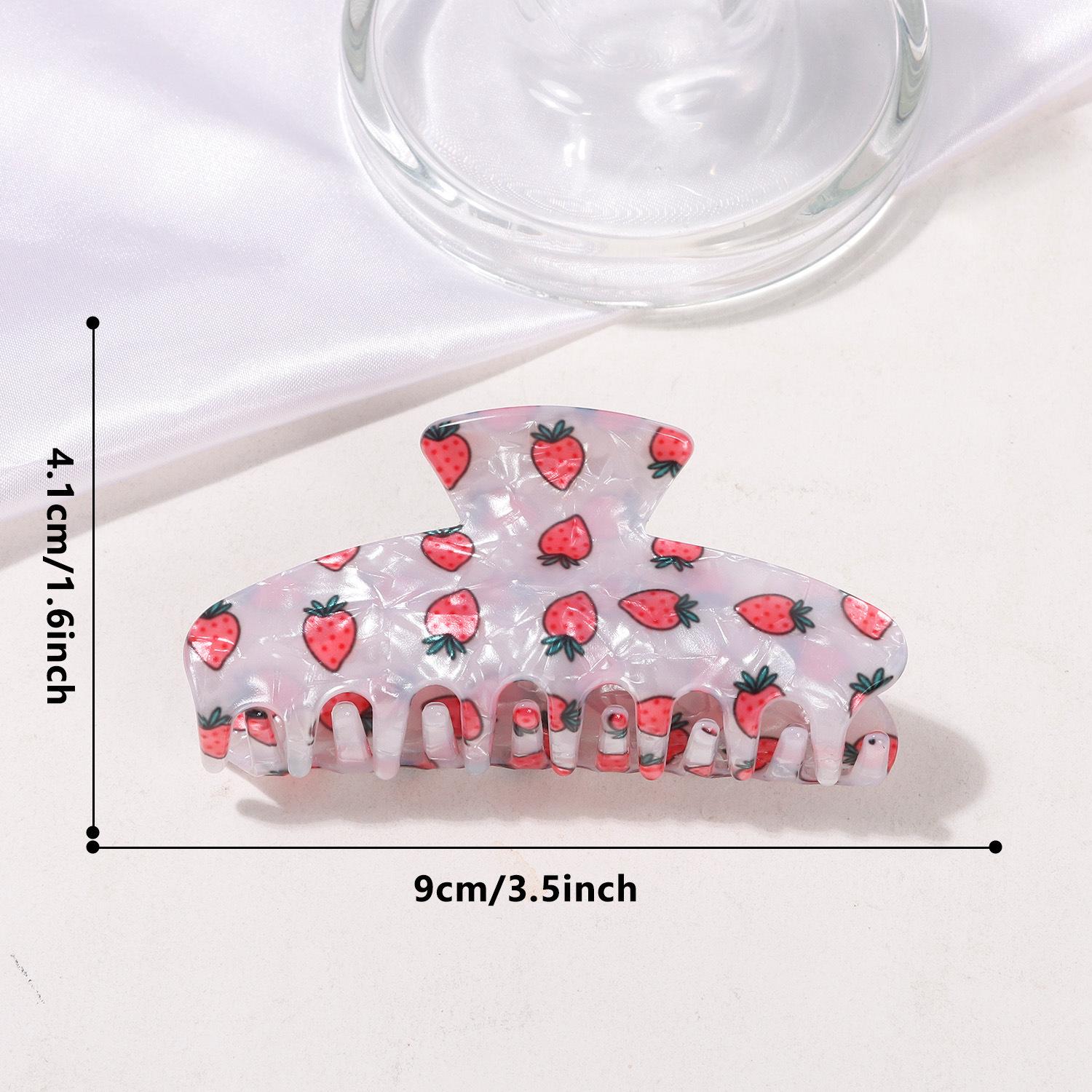 

Bamboo Yao New Sweet Cherry & Strawberry Shark Hair Clip Accessories for Girls