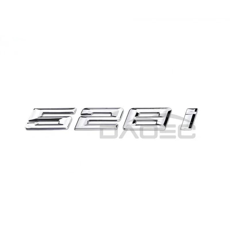 Insignia Emblema Calcomanía Pegatina Letras 3D ABS para Maletero de Coche Para BMW Serie 5 520i 525i 528i 530i 535i 540i E39 E60 E61 F10 F11 G30 tv2