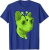 Chat Gnarp Chat Alien Rigolo Brainrot Chat Mignon OVNI Kitty T-shirt Esthétique Art Y2k Vêtements Cadeau Original T-shirt Graphique Étrangement Spécifique Haut