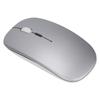 Wireless Optical Mouse 2.4GHz DPI Regulation Silent Switch Colorful Lights Office Light MouseSilver