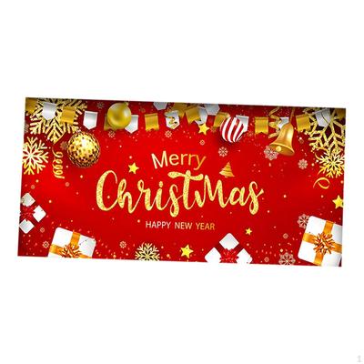 Christmas Garage Door Banner Decoration Cover for Indoor Outdoor Holiday Party