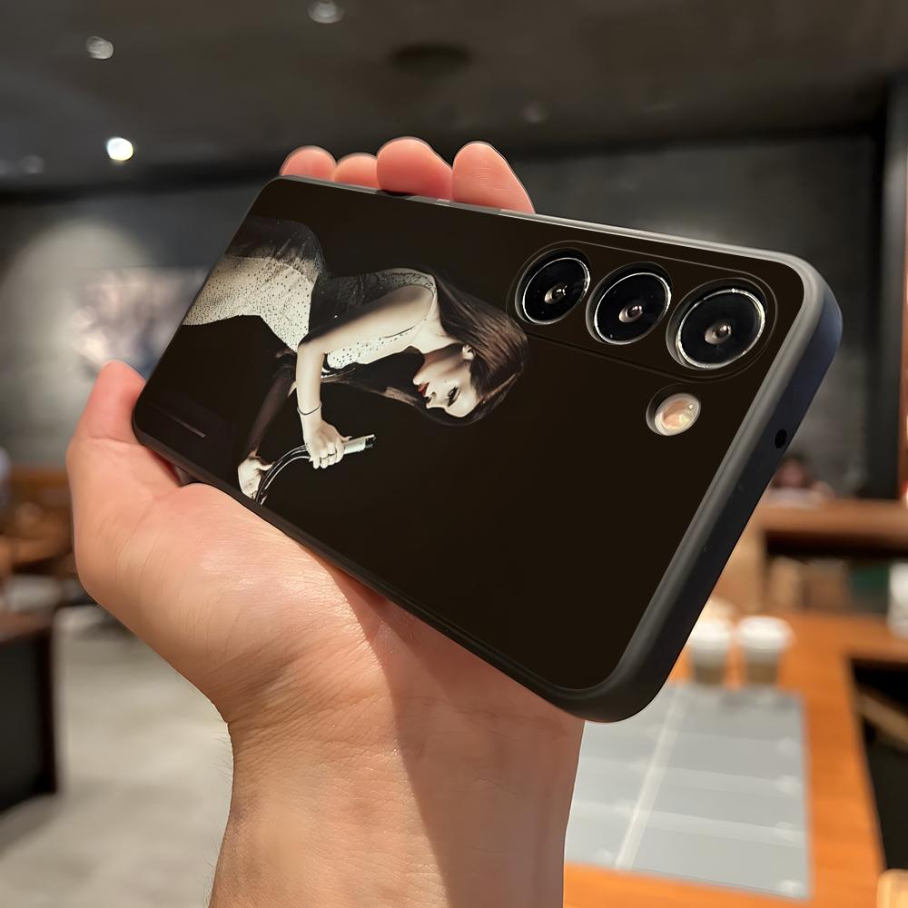 

Lanas-w-Del-R-Rey Phone Case For Samsung A56 A36 A26 A16 A15 A25 A35 A55 A14 A34 A24 A54 Black Soft Shell Samsung A33 5G