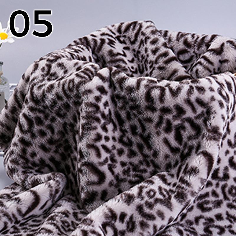 

50*160 см мягкая искусственная кроличья меховая ткань с леопардовым узором утолщенная плюшевая ткань для самостоятельного изготовления шарфа, пальто, ковра, материала для фонов, реквизита