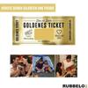 RUBBELOX Golden Ticket Gift Card Scratch Card Scratchcard Label Yourself