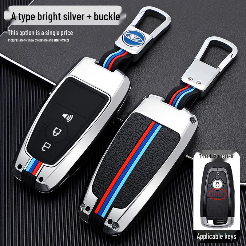 2020 Ford Escape & 2022 Mondeo Edge Two-Button Car Key Case