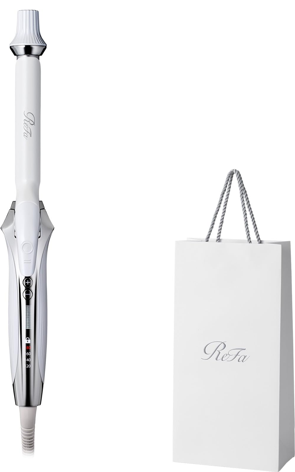 Store ReFa CURL IRON PRO 19mm Hair Styling Guidebook Included [Official Exclusive] (White) - белый