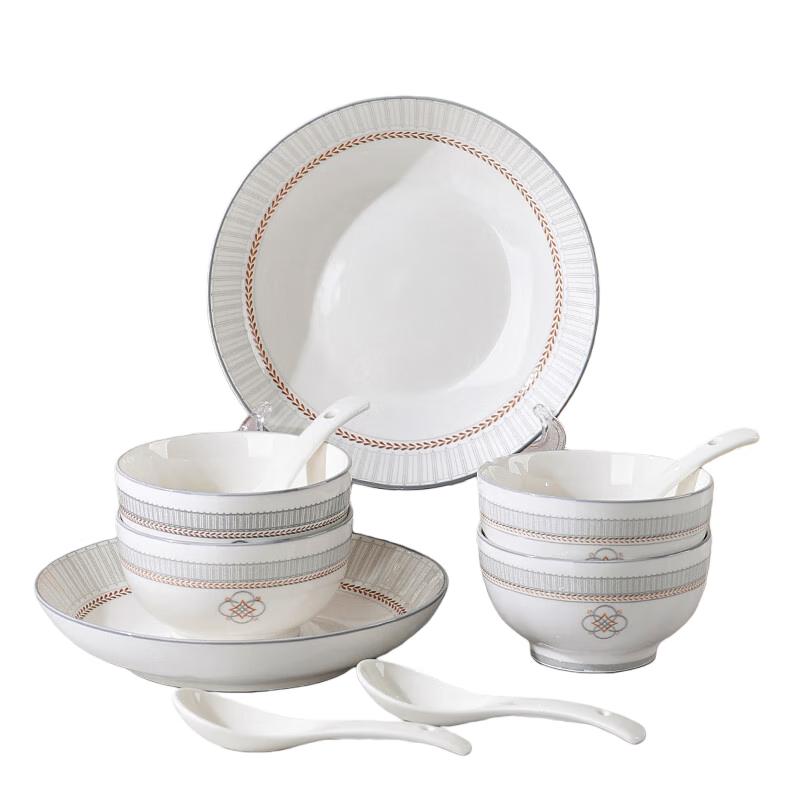 Tanghui 10-Piece Ceramic Dinnerware Set