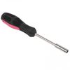 Red Magnetic Bit Holder Screwdriver Spinner Handle with Magnetic Link Bit