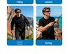 Smart Bluetooth Audio Cycling Goggles: AI Color-Changing, Windproof Glasses with Built-in Earphones