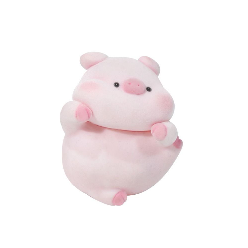 Desk Ornament Computer Monitor Decoration Flocking Center Console Doll  Monitor Screen