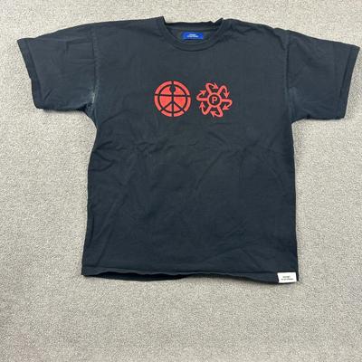 Paccbet Rassvet T-shirt Uomo M Media Nera Grafica Streetwear Skater