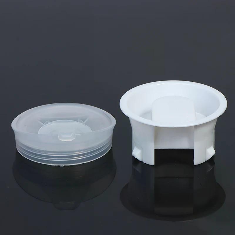 1Pcs White Hot/Cold Water Carafe Pitcher Lid Cover Food Grade Plastic Anti-Dust Leakproof Lids Stoppers For Bistro Pitcher