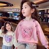 MIMIHELLO Girls' Autumn/Winter Cartoon Sweatshirt