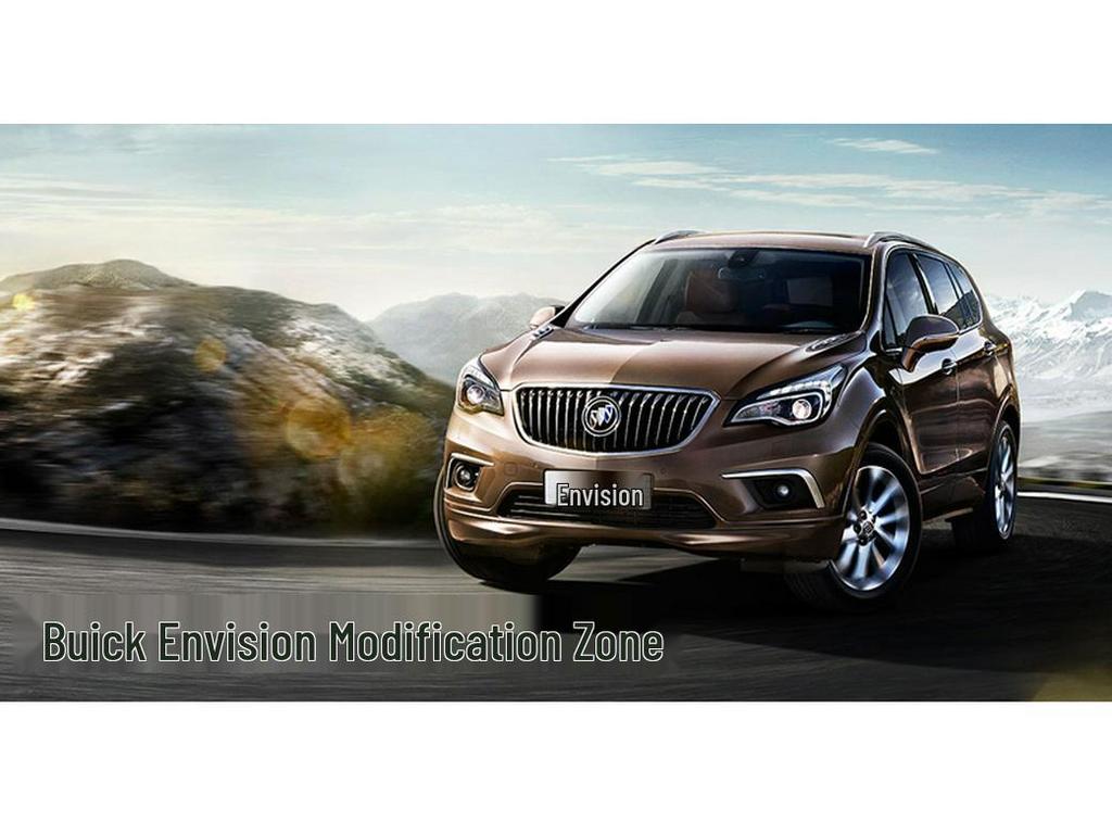 Buick Envision Dashboard Trim: ABS Matte Interior Modification Parts