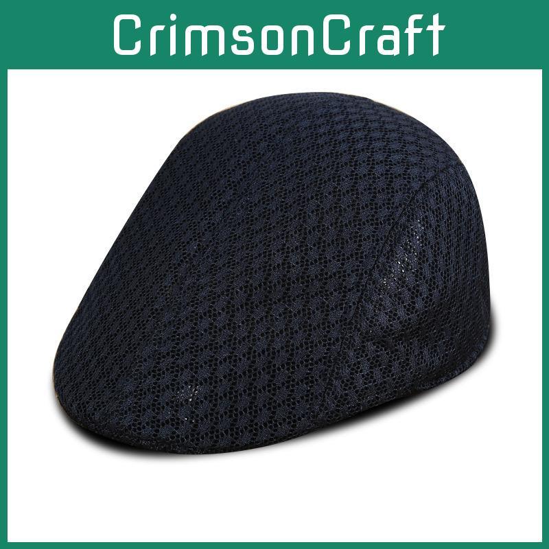 Elegant And Timeless Summer Mens Breathable Mesh Beret For Effortless Style