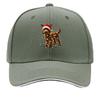 Chocolate Doodle Christmas Tracksuit Dog Sandwich Baseball Cap Sun Cap Outdoor Workouts Hat