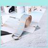 Fashion Women Nylon Woven Belt With Double Ring Buckle For Casual Wear