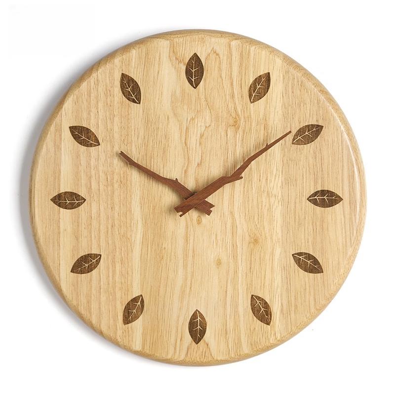 Hantun Japanese Solid Wood Wall Clock